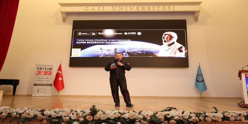 “Tarihe Yolculuk: Göbeklitepe Projesi Kapsamında Astronot Alper Gezeravcı ile Uzaya Yolculuk” Söyleşisi Düzenlendi