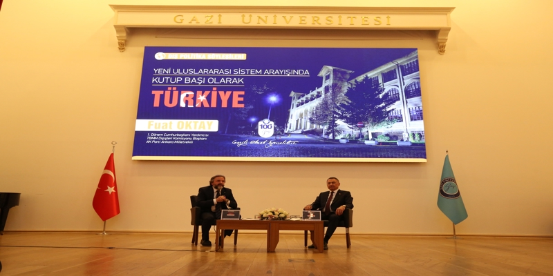 Fuat Oktay’ın Katılımları ile “Yeni Uluslararası Sistem Arayışında Kutup Başı Olarak Türkiye” Söyleşi Programı Düzenlendi