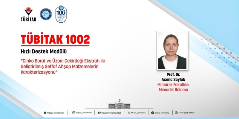 The TÜBİTAK 1002 Project of Prof. Dr. Asena Soyluk Was Accepted