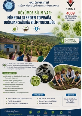 Köyümde Bilim Var: Mikroalglerden Toprağa, Doğadan Sağlığa Bilim Yolculuğu