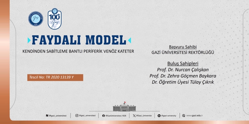 2020/13139 Sayılı Ulusal Faydalı Model Belgesi Başvurusu Tescillendi