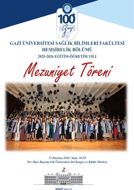 Hemşirelik Fakültesi Mezuniyet Töreni