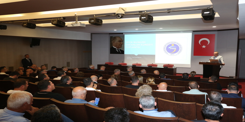 Spor Bilimleri Fakülteleri Dekanlar Konseyi Toplantısı Gerçekleştirildi