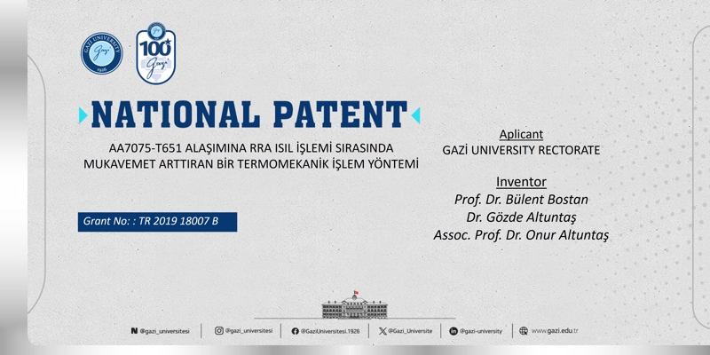 National Patent Registration (Application No. 2019/18007)