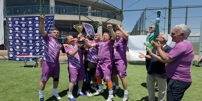 Türkiye Üniversiteler Arası Personel Futbol Turnuvası’nda Şampiyon Gazi Üniversitesi