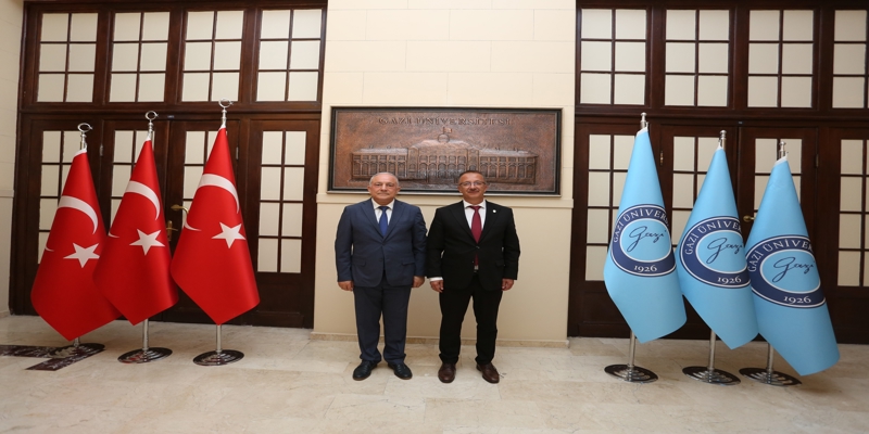 Azerbaycan Teknik Üniversitesi Rektörü Prof. Dr. Vilayet Veliyev, Rektörümüz Prof. Dr. Uğur Ünal’ı Ziyaret Etti