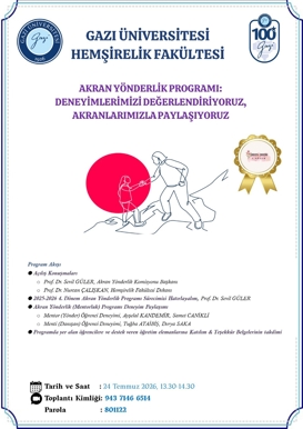 Akran Yönderlik Programı: Deneyimlerimizi Değerlendiriyoruz, Akranlarımızla Paylaşıyoruz