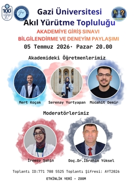 Akademiye Giriş Sınavı Bilgilendirme ve Deneyim Paylaşımı