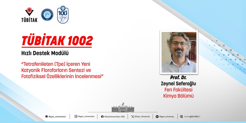 Prof. Dr. Zeynel Seferoğlu’nun TÜBİTAK 1002 Projesi Kabul Edildi