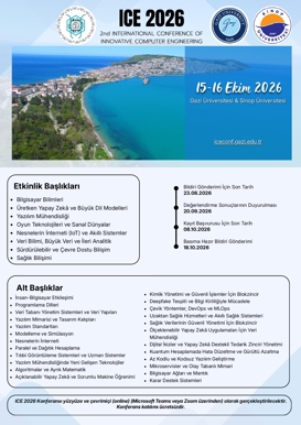 ICE 2026 Uluslararası Konferans