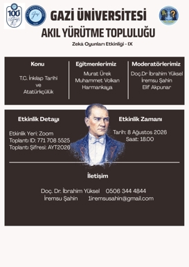 Akıl Yürütme Topluluğu Zeka Oyunları - IX