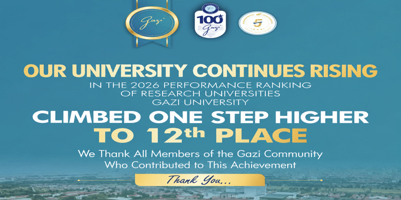 Gazi University Continues Rising
