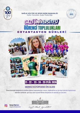 Gazi Üniversitesi Öğrenci Toplulukları Oryantasyon Günleri