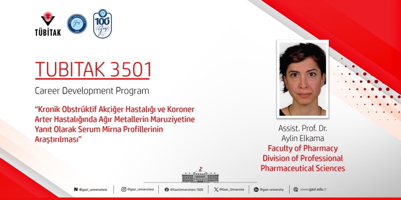 Asst. Prof. Dr. Aylin Elkama’s TÜBİTAK 3501 Project Has Been Approved