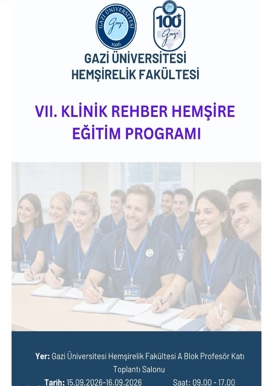 VII. Klinik Rehber Hemşire  Eğitim Programı