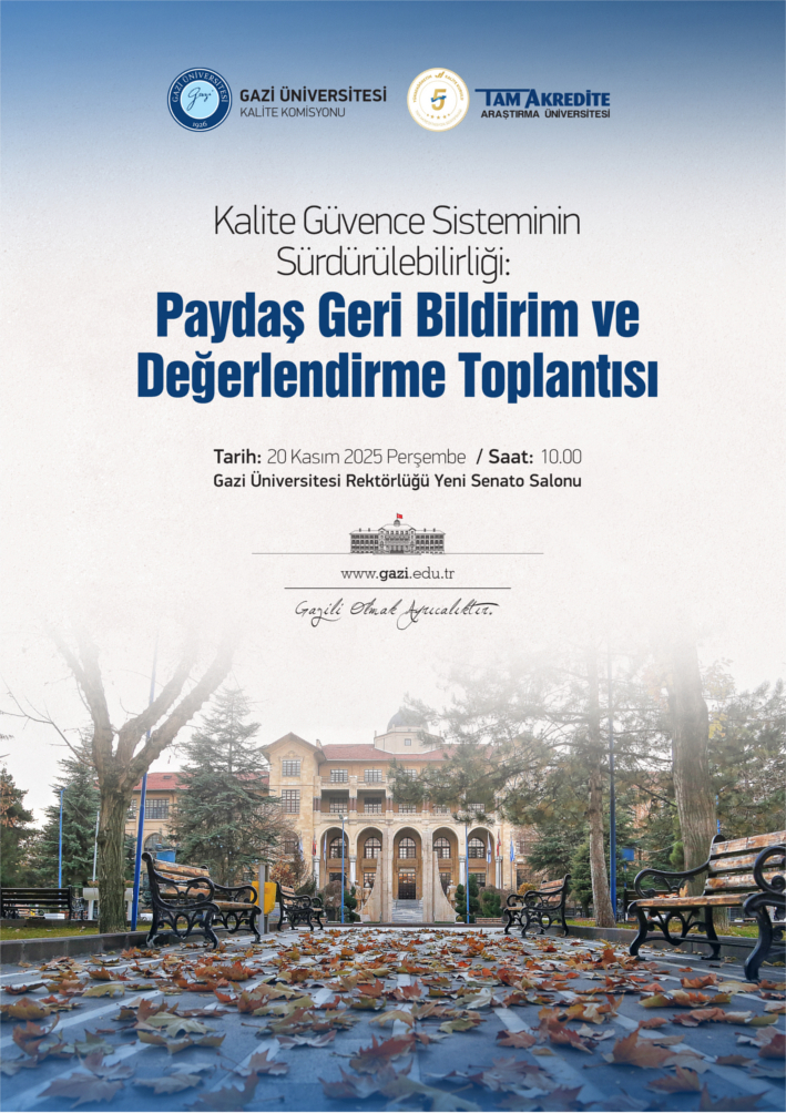 Kalite Güvence Sistemi Sürdürülebilirliği Toplantı Duyurusu-1