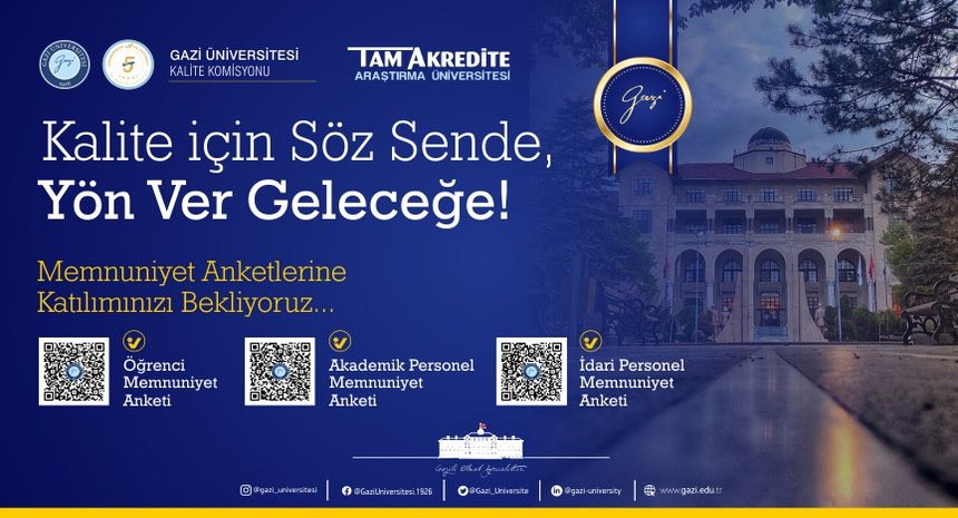 YİDB.Kalite Komisyonu Memnuniyet Anketi