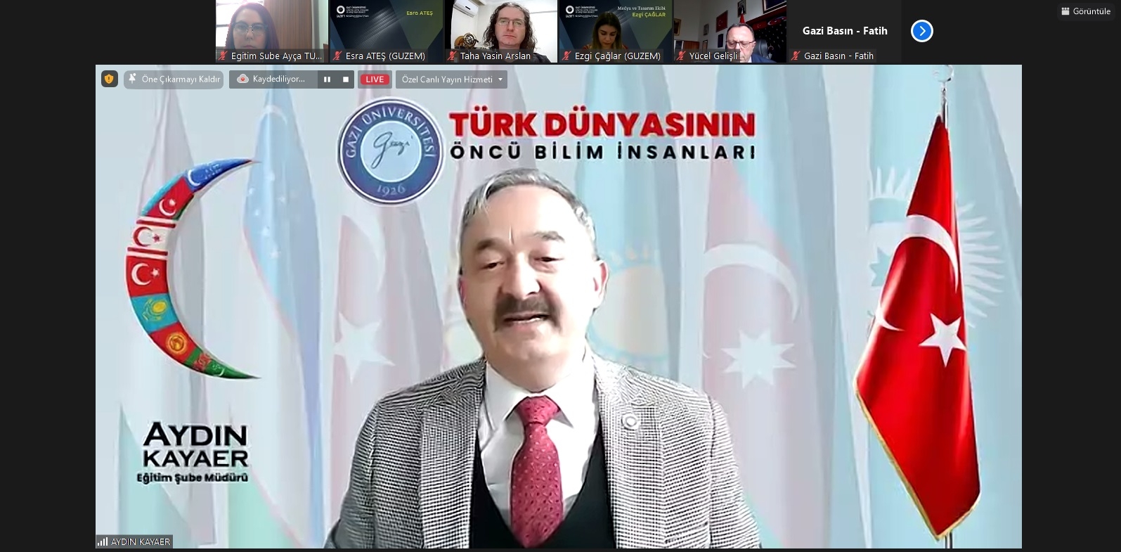 Türk Dünyasının Öncü Bilim İnsanları 15. Semineri 2-1