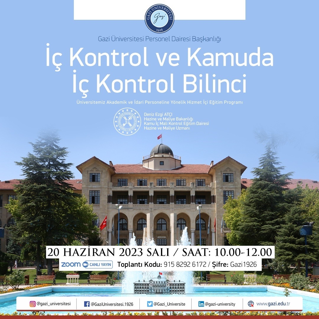 İç Kontrol ve Kamuda İç Kontrol Bilinci Afiş -1