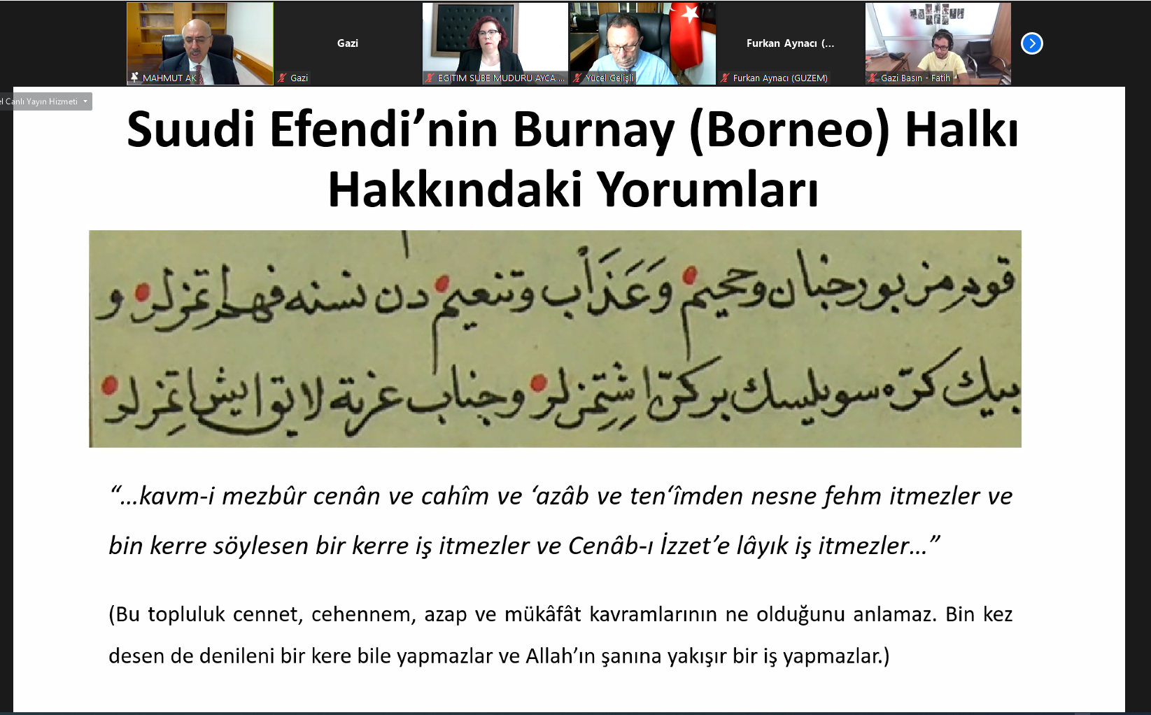 Emir Mehmet Suudi Efendi 6-1