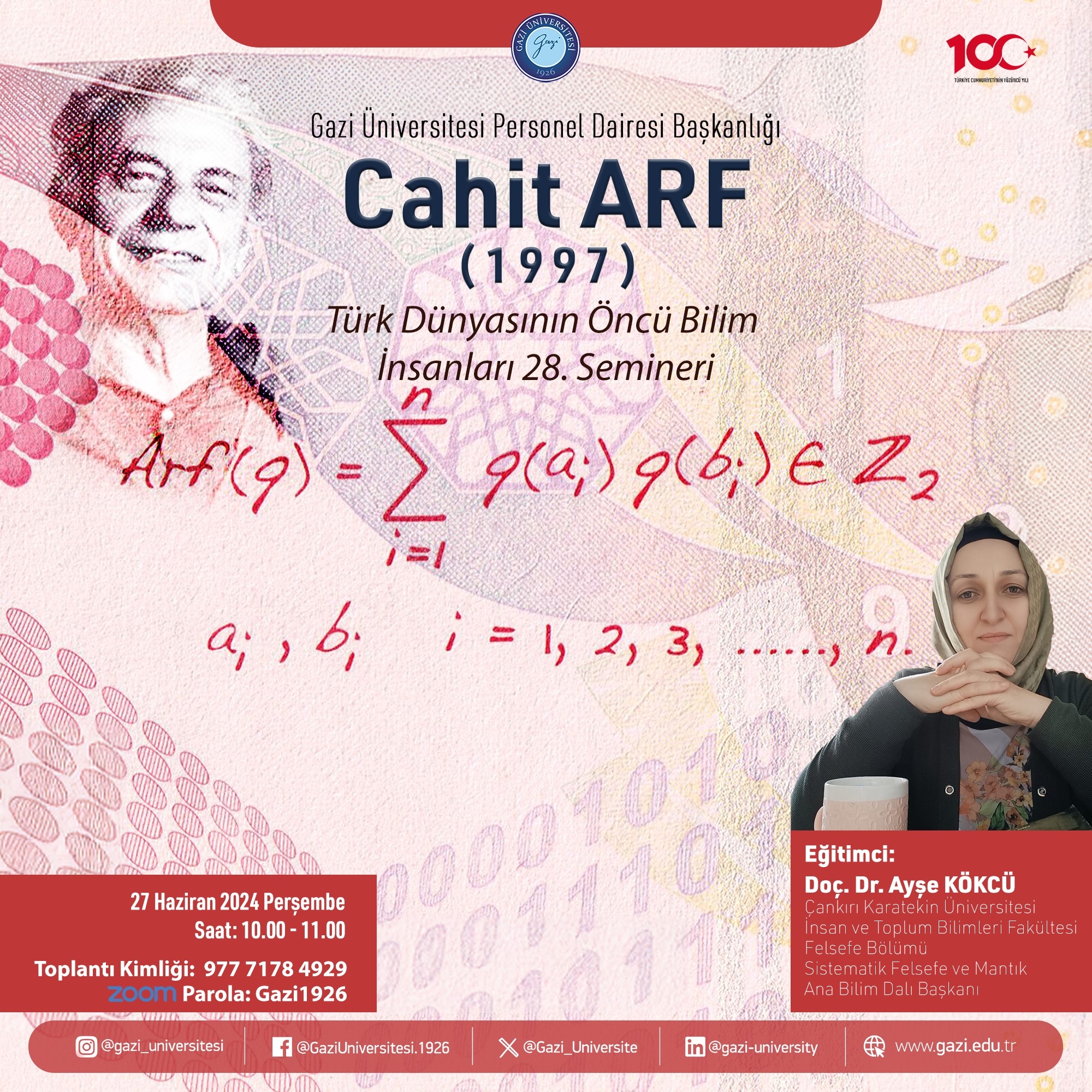 Cahit Arf Afiş 2-1