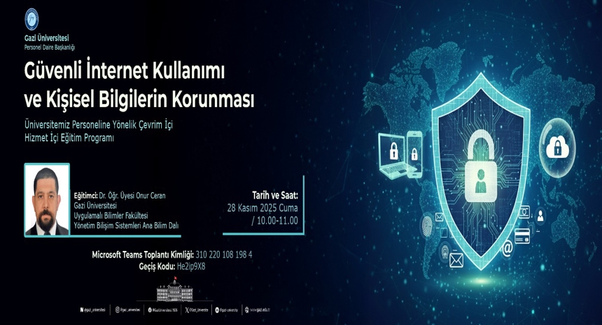 Güvenli İnternet Kullanımı ve Kişisel Bilgilerin Korunması