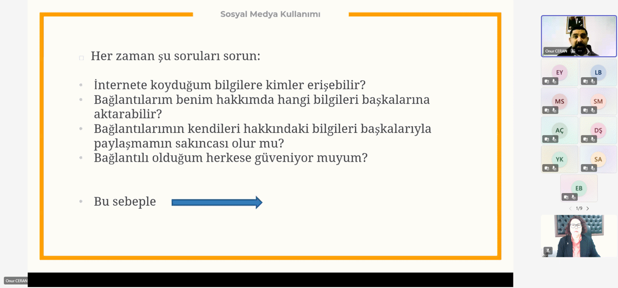 Güvenli İnternet Kullanımı ve Kişisel Bilgilerin Korunması 6-1