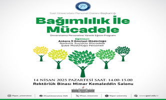 Bağımlılık İle Mücadele Konulu Hizmet İçi Eğitim Programı Düzenlenmiştir.
