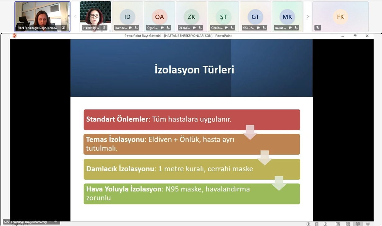 Hastane Enfeksiyonlarının Önlenmesi 4-1