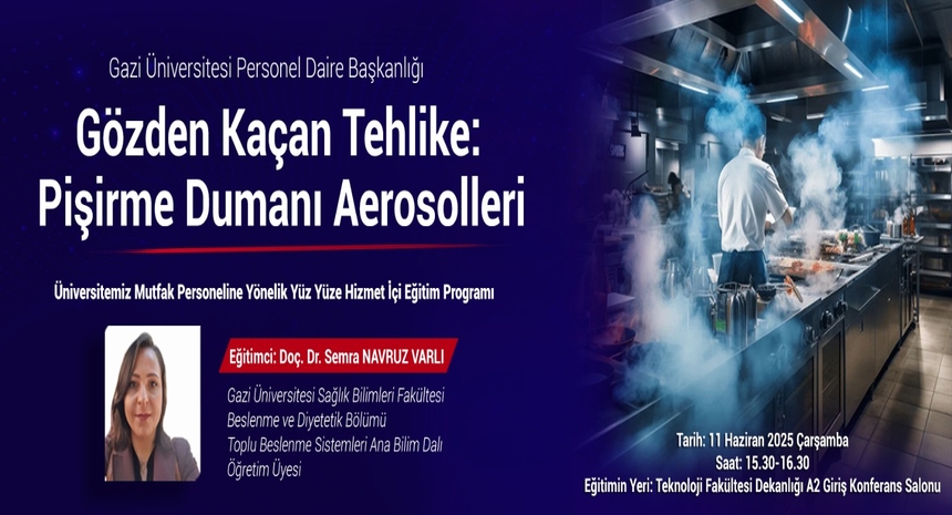 Gözden Kaçan Tehlike: Pişirme Dumanı Aerosolleri