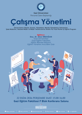 Çatışma Yönetimi Hizmet İçi Eğitim Programı
