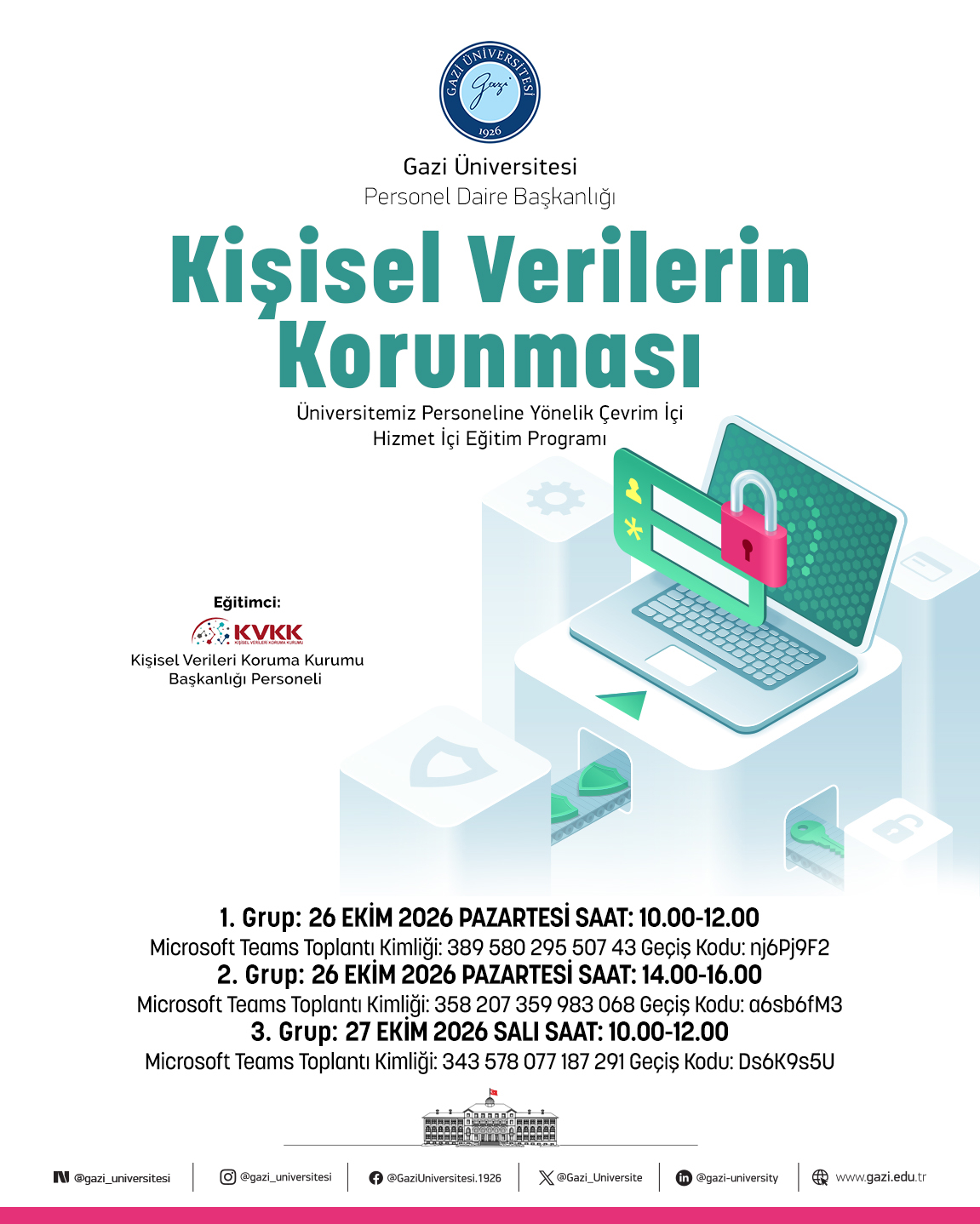Kişisel Verilerin Korunması Afiş 3-1