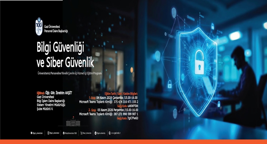 Bilgi Güvenliği ve Siber Güvenlik