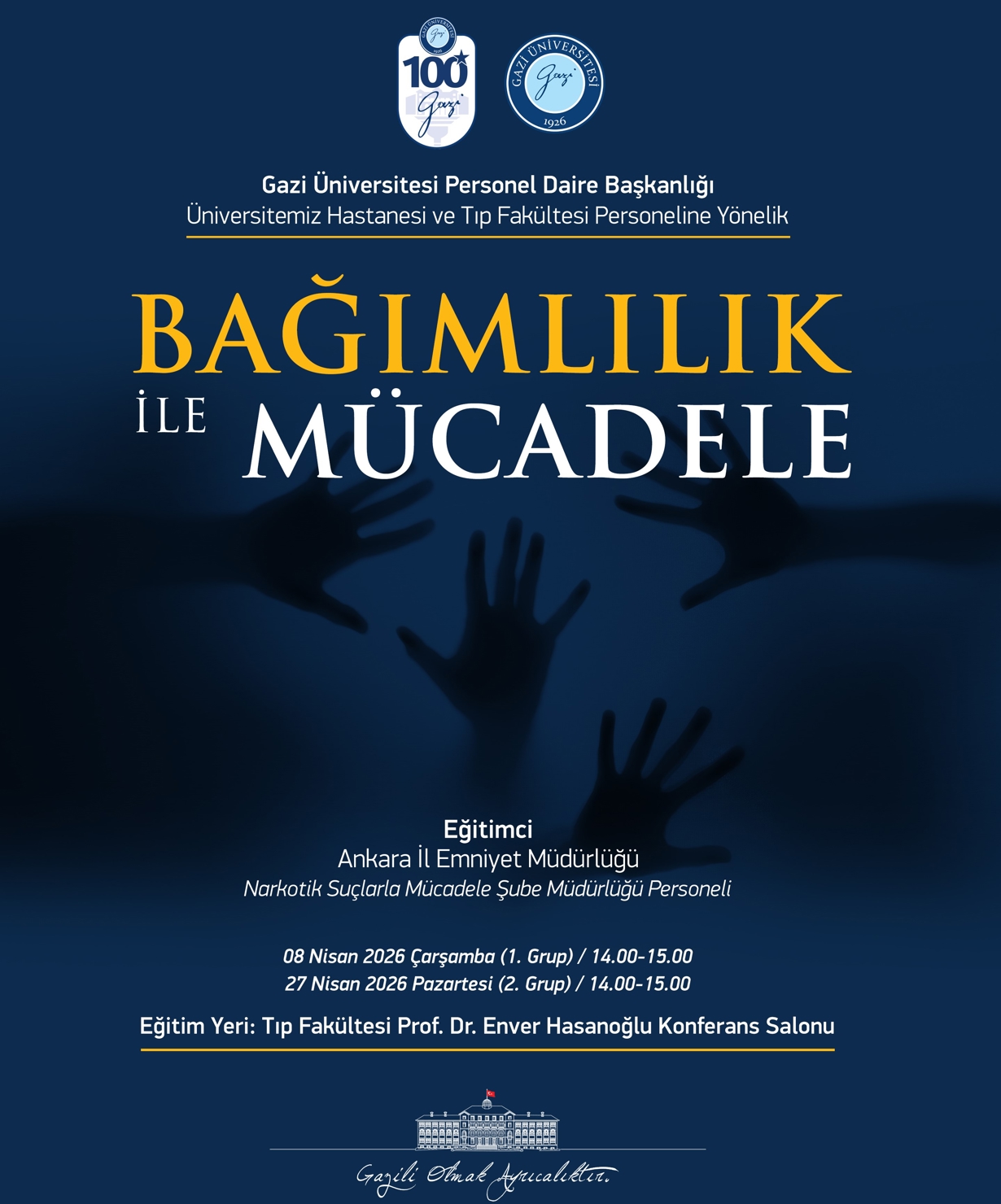 Bağımlılık İle Mücadele 2026 Afiş 3-1