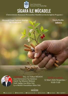 Sigara İle Mücadele Hizmet İçi Eğitim Programı