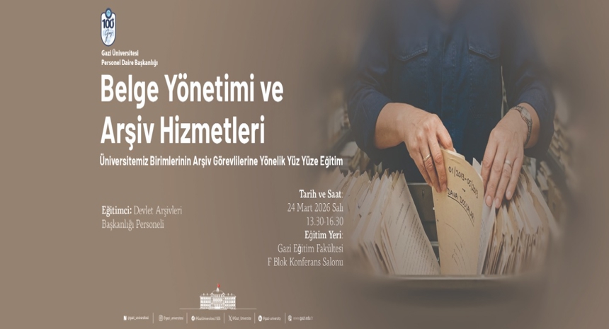 Belge Yönetimi ve Arşiv Hizmetleri