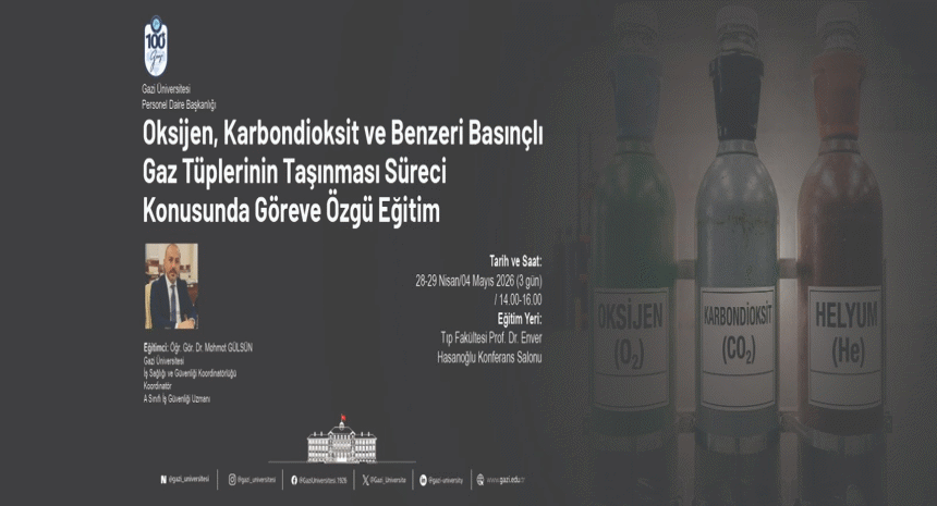 Oksijen, Karbondioksit ve Benzeri Basınçlı Gaz Tüplerinin Taşınması Süreci