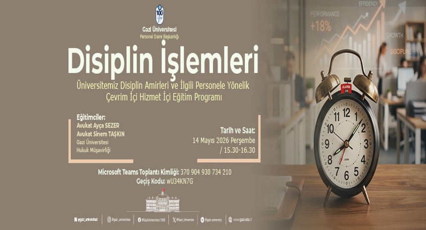 Disiplin İşlemleri 2026