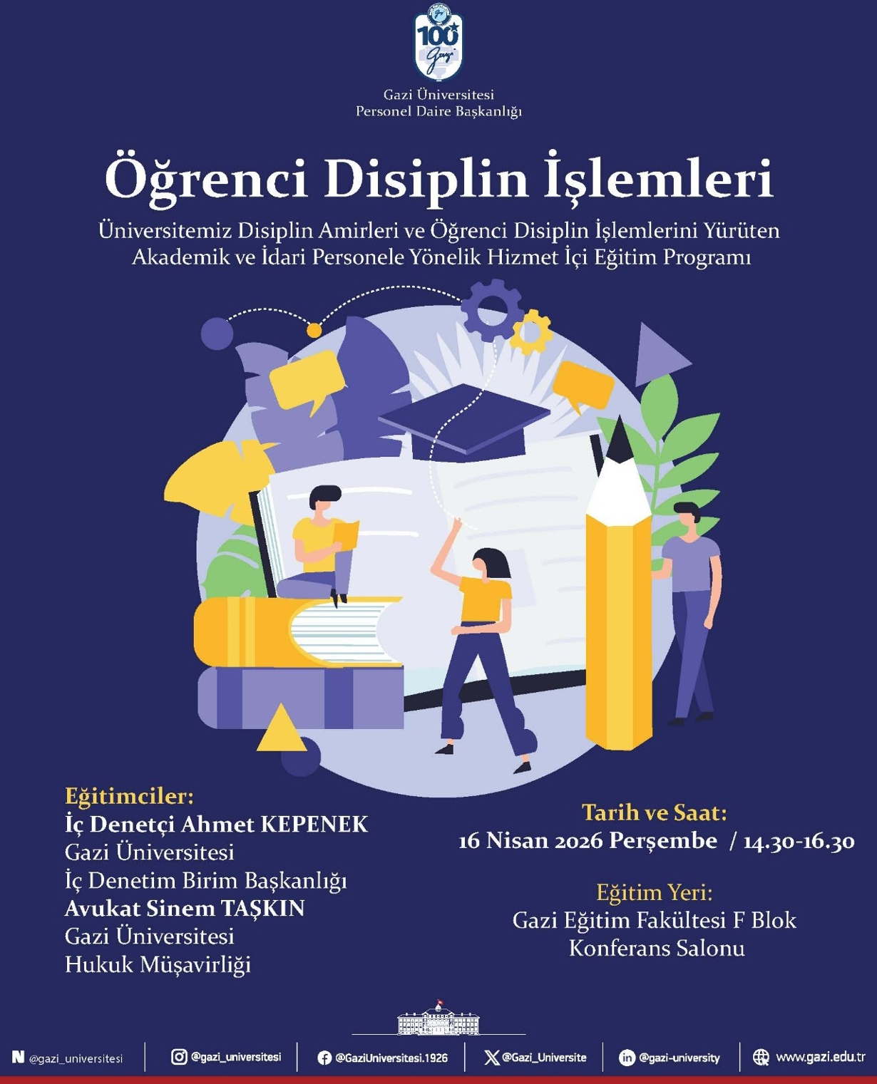 Öğrenci Disiplin İşlemleri Afiş 3-1