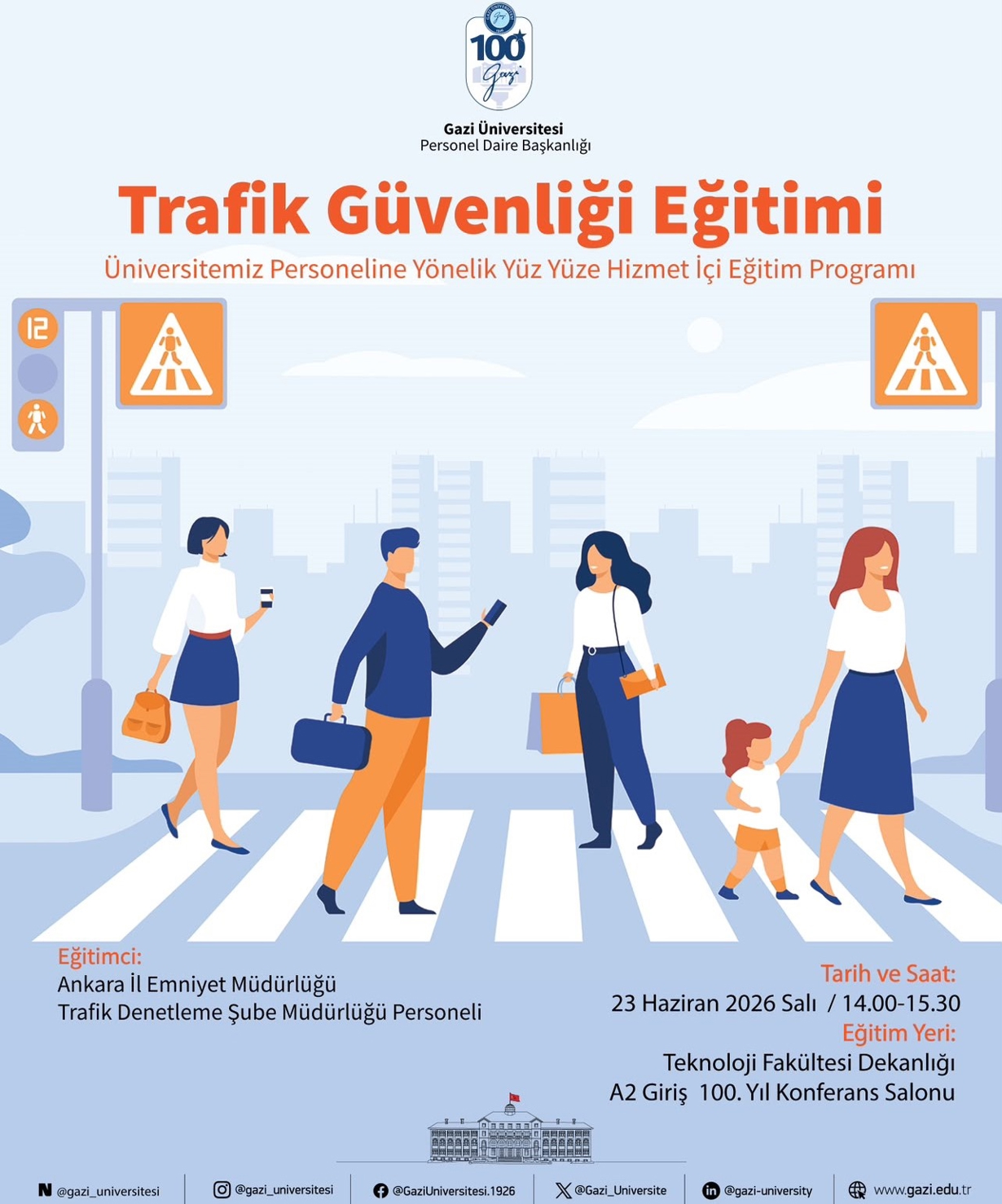 Trafik Güvenliği Eğitimi Afiş 1-1