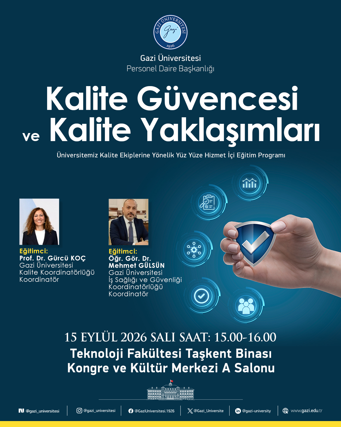 Kalite Güvencesi ve Kalite Yaklaşımları Afiş 3-1