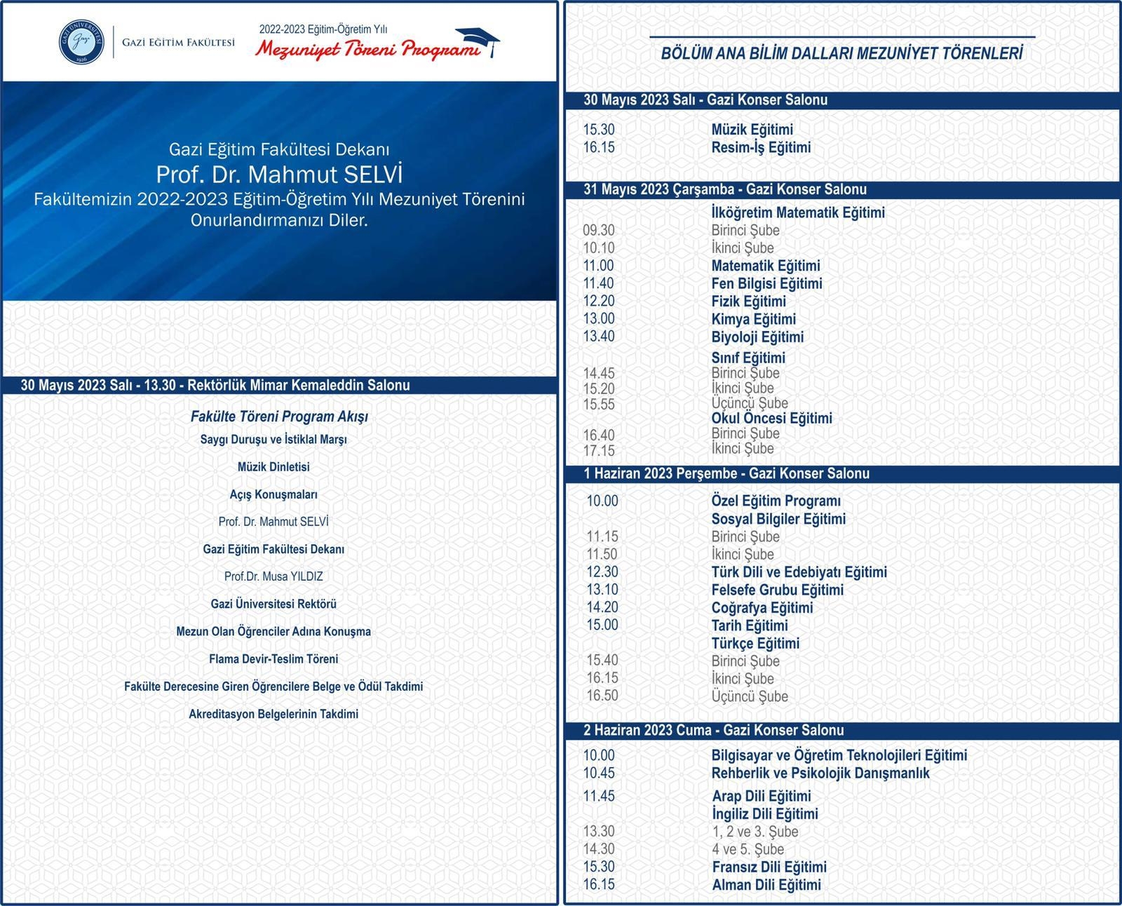 Mezuniyet Programı-1