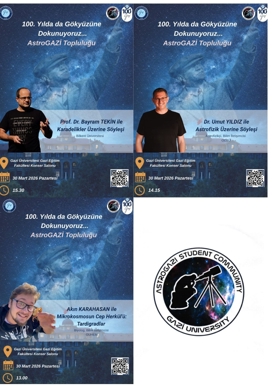 Gazi'den ve Maziden Atiye: 100. Yılımız da Gökyüzüne Dokunuyoruz... Söyleşileri