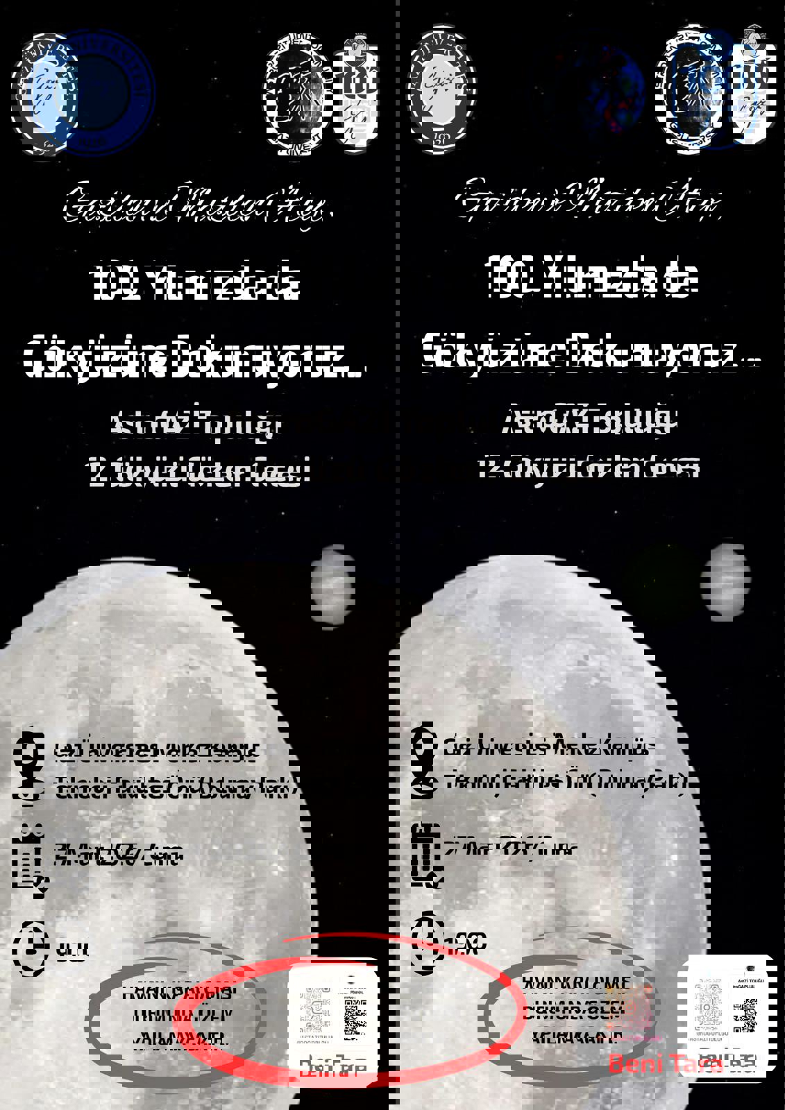 Gazi'den ve Maziden Atiye 100. Yılımız da Gökyüzüne Dokunuyoruz...-1