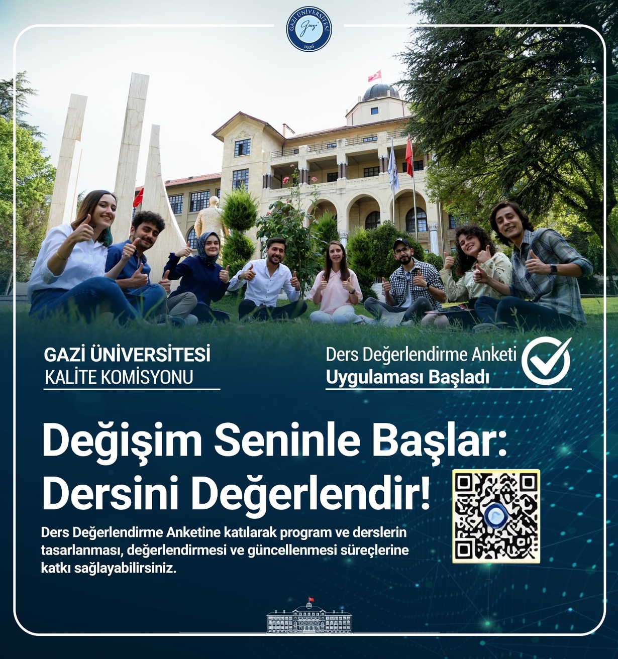 Ders Değerlendirme Anketi - DDA-1