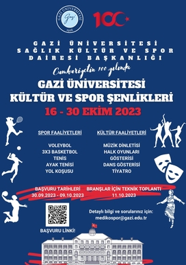 Cumhuriyetimizin 100. Yılında Spor ve Kültür Şenlikleri