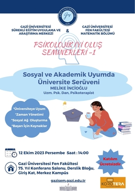 Sosyal ve Akademik Uyumda Üniversite Serüveni