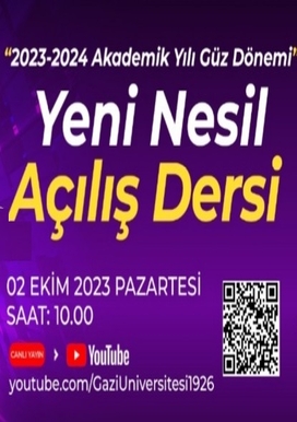 YENİ NESİL AÇILIŞ DERSİ