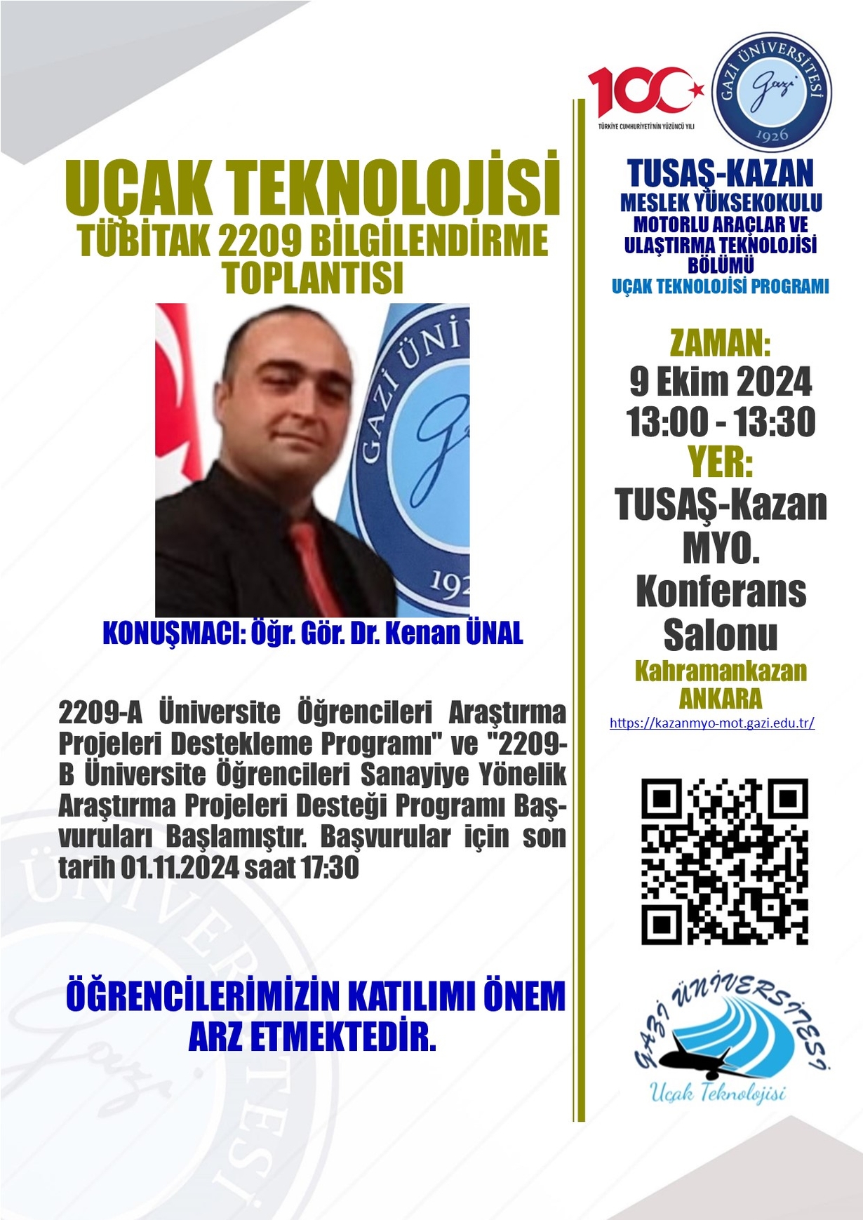 TÜBİTAK 2209 POSTER