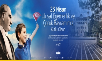 Rektörümüz Prof. Dr. Musa Yıldız'ın 23 Nisan Ulusal Egemenlik ve Çocuk Bayramı Mesajı